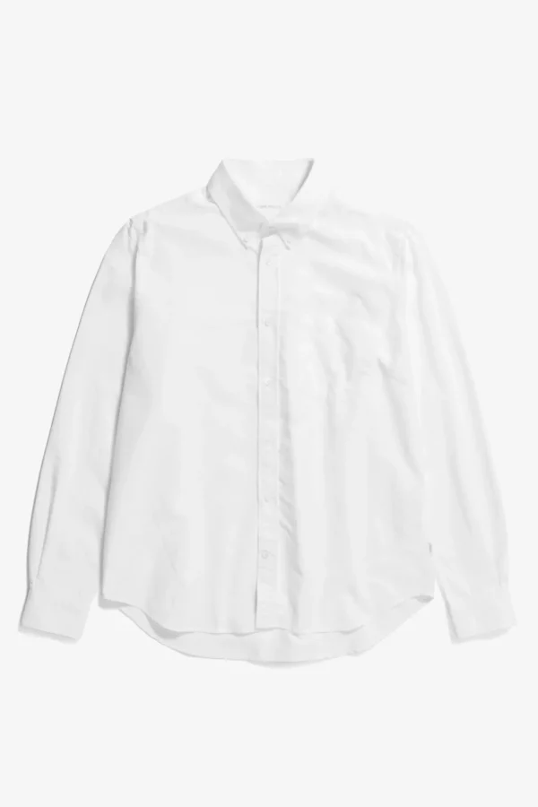 Norse Projects SHIRTING^Norse Standard Oxford BD Shirt White