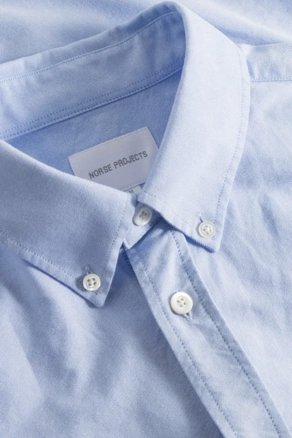 Norse Projects SHIRTING^Norse Standard Oxford BD Shirt Pale Blue