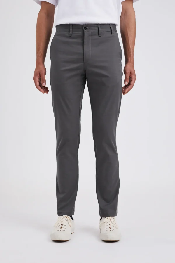Norse Projects TROUSERS^Norse Standard Slim Chino Magnet Grey