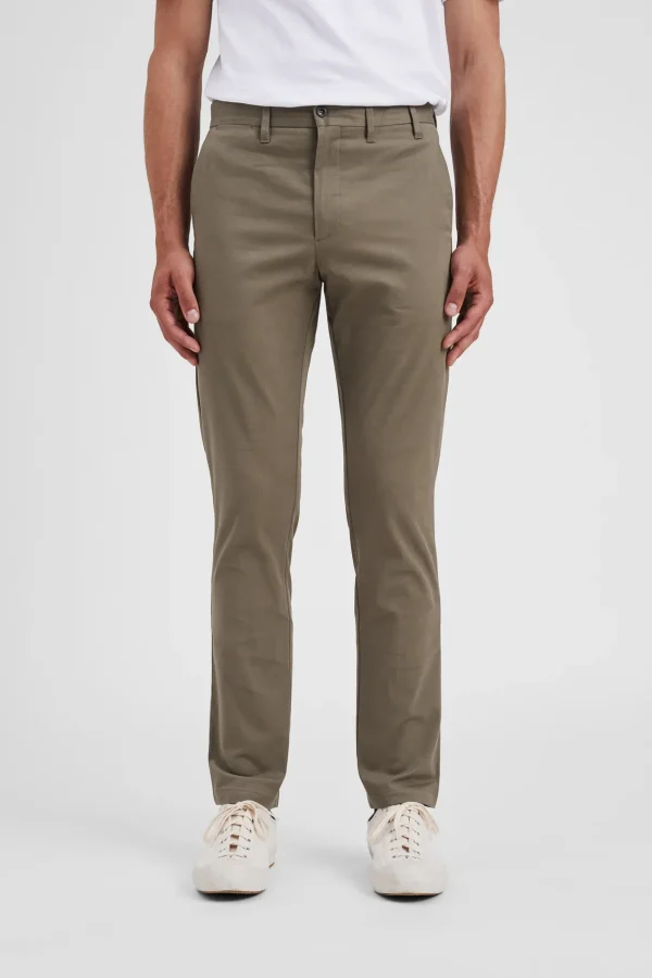 Norse Projects TROUSERS^Norse Standard Slim Chino Sediment Green