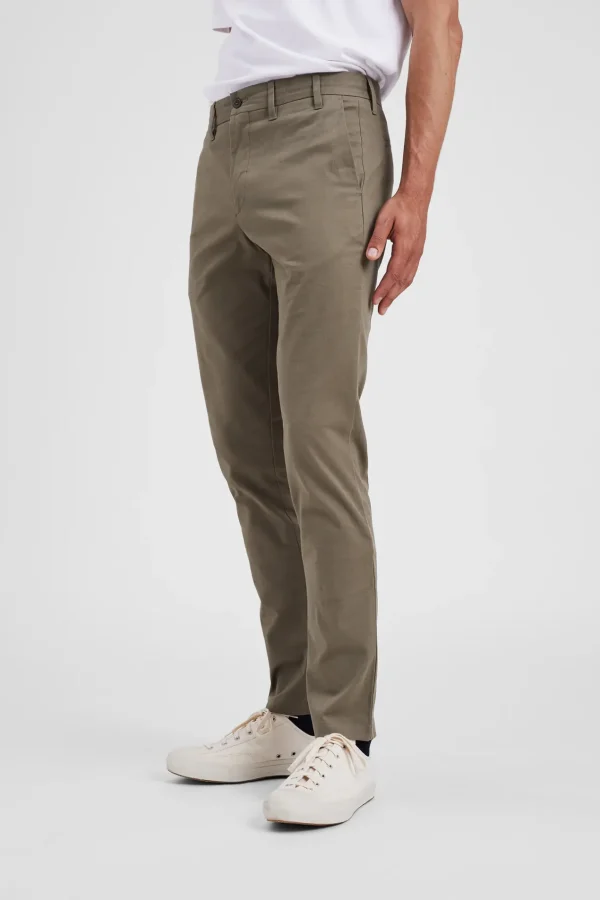 Norse Projects TROUSERS^Norse Standard Slim Chino Sediment Green