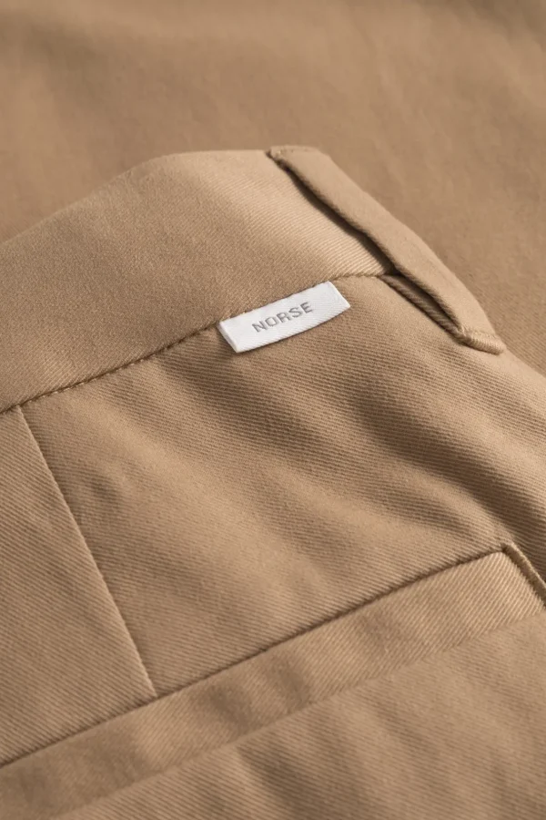 Norse Projects TROUSERS^Norse Standard Slim Chino Utility Khaki