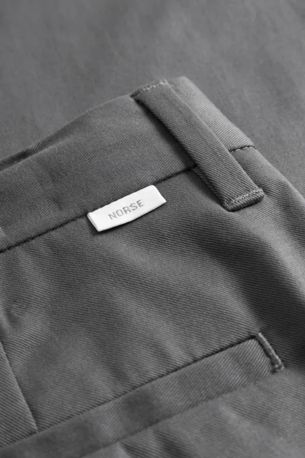 Norse Projects TROUSERS^Norse Standard Slim Chino Magnet Grey