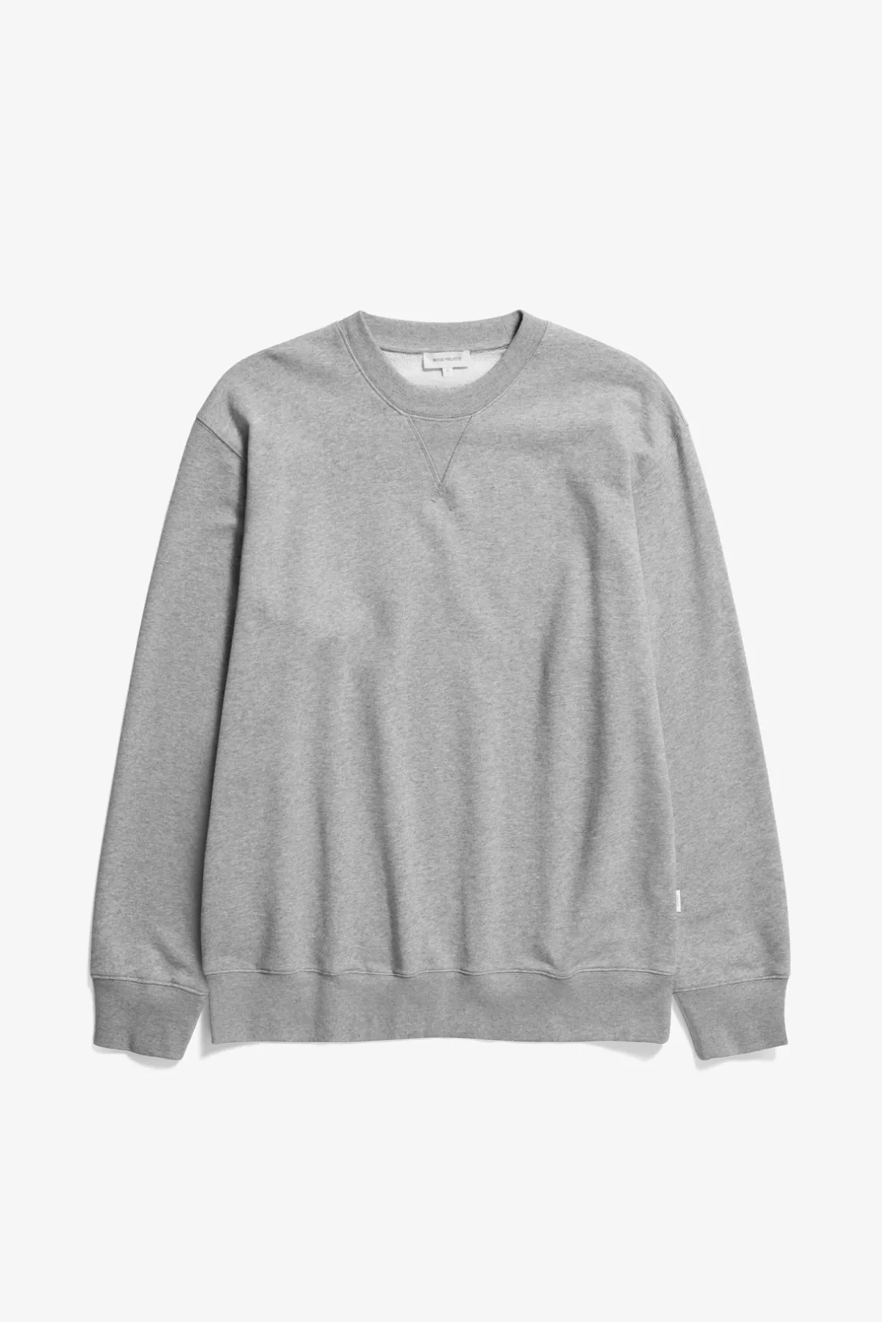 norse_standard_sweatshirt_0-1.webp Norse Projects SWEATSHIRTS^Norse Standard Sweatshirt Grey Melange