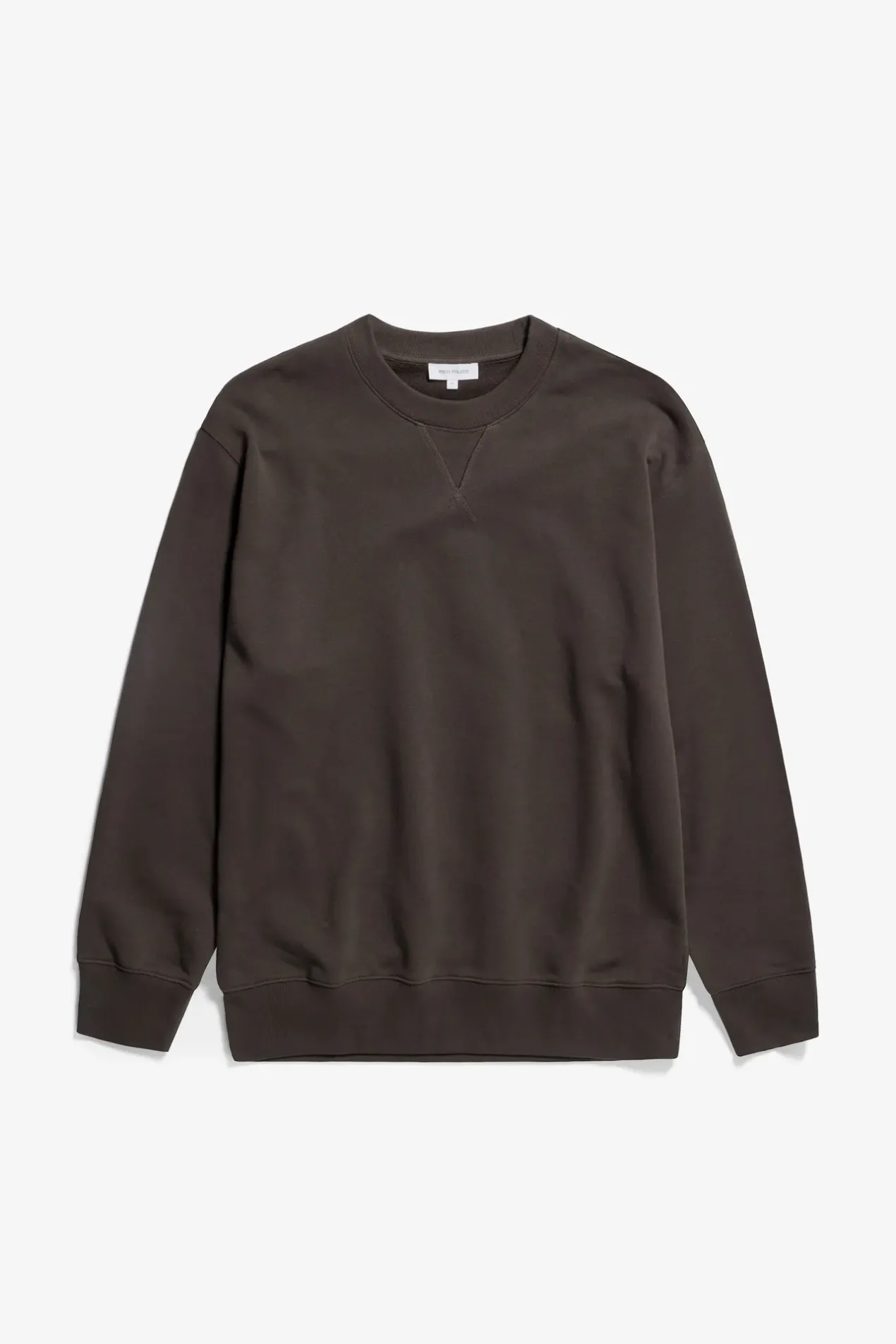 norse_standard_sweatshirt_0-2.webp Norse Projects SWEATSHIRTS^Norse Standard Sweatshirt Espresso