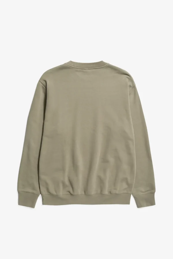Norse Projects SWEATSHIRTS^Norse Standard Sweatshirt Sediment Green