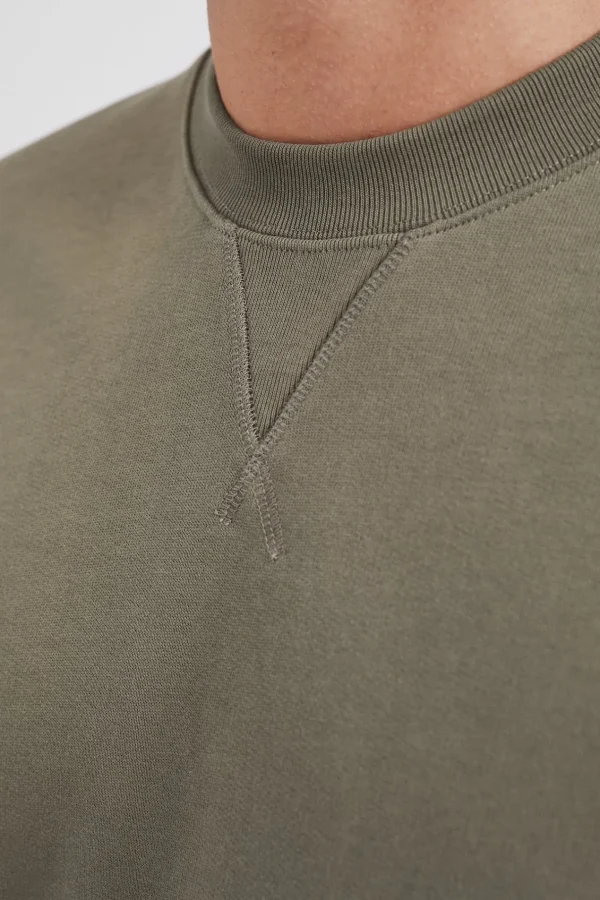 Norse Projects SWEATSHIRTS^Norse Standard Sweatshirt Sediment Green