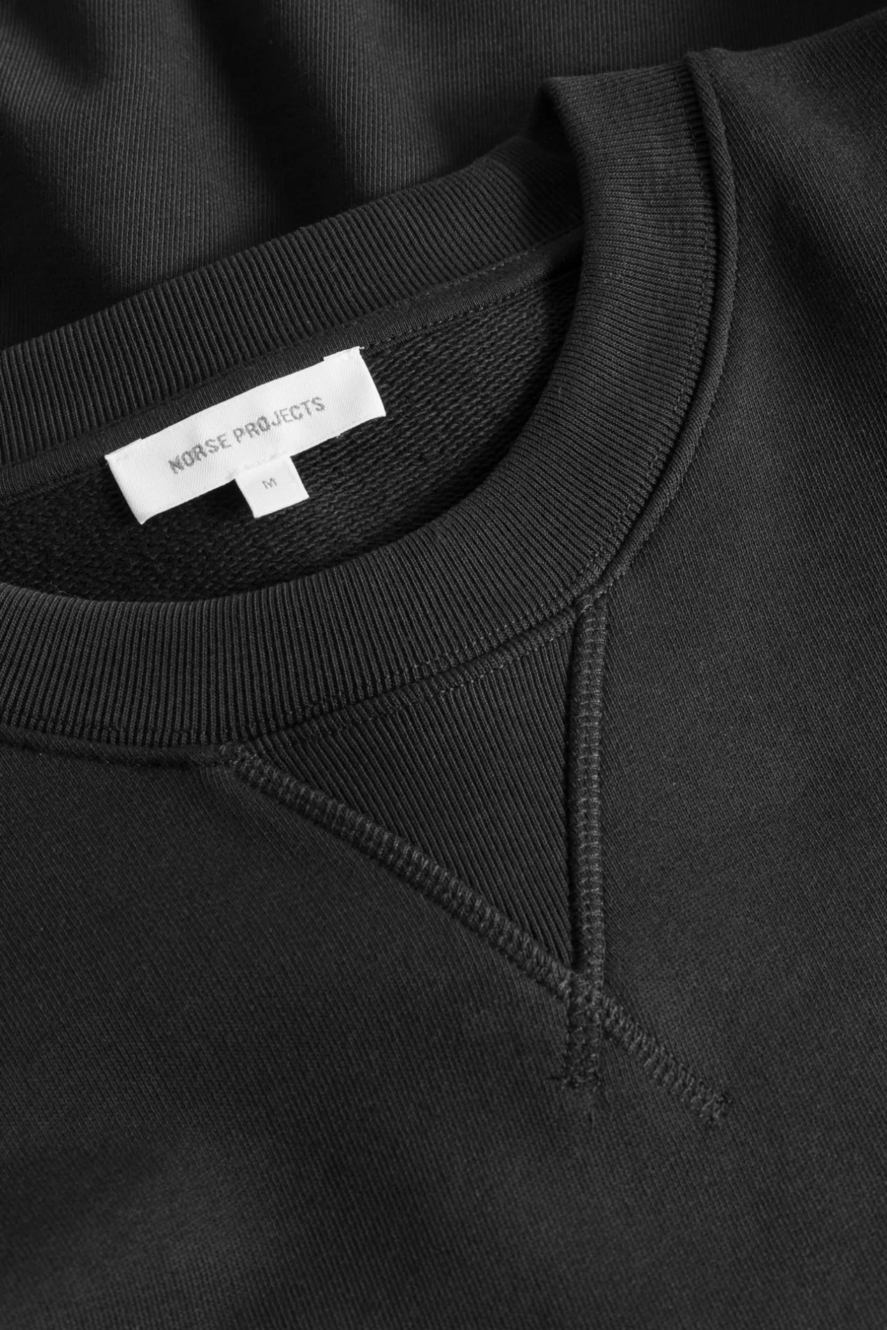 norse_standard_sweatshirt_6-4.webp Norse Projects SWEATSHIRTS^Norse Standard Sweatshirt Black