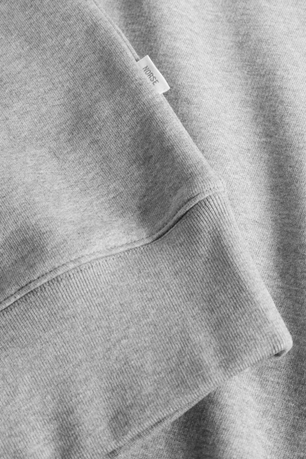 Norse Projects SWEATSHIRTS^Norse Standard Sweatshirt Grey Melange