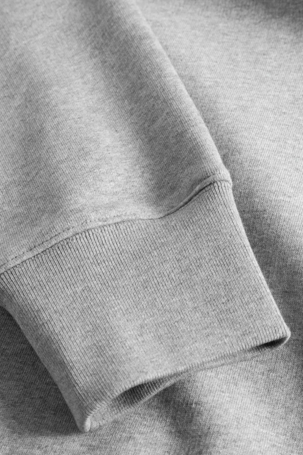 Norse Projects SWEATSHIRTS^Norse Standard Sweatshirt Grey Melange