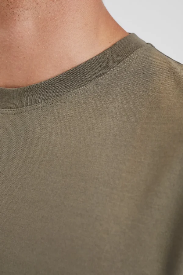 Norse Projects T-SHIRTS^Norse Standard T-shirt Sediment Green