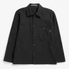 Norse Projects OVERSHIRTS^Norse Standard Twill Overshirt Black