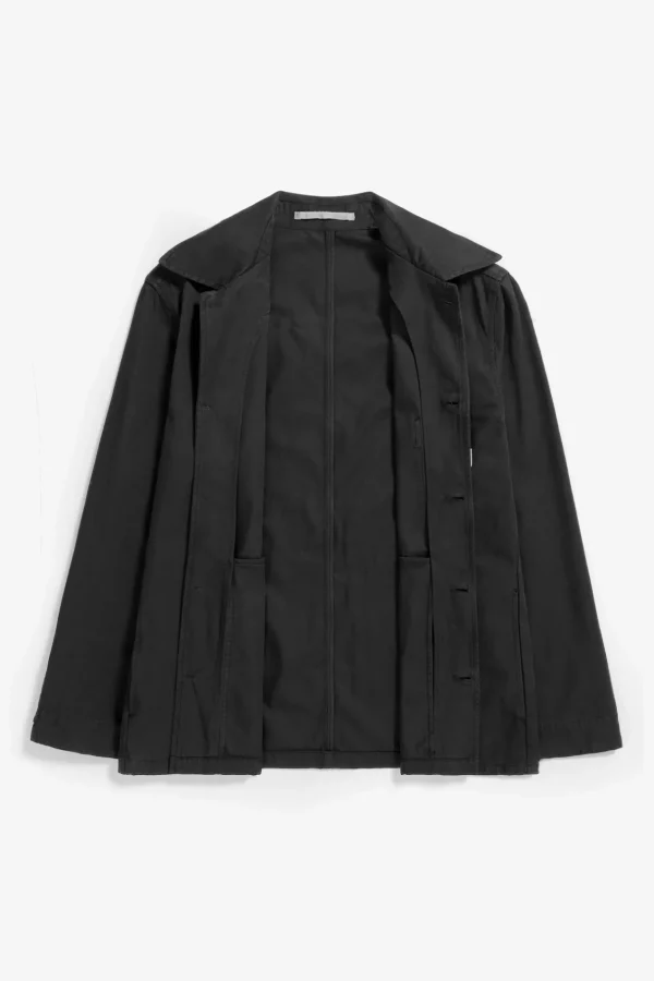 Norse Projects OVERSHIRTS^Norse Standard Twill Overshirt Black