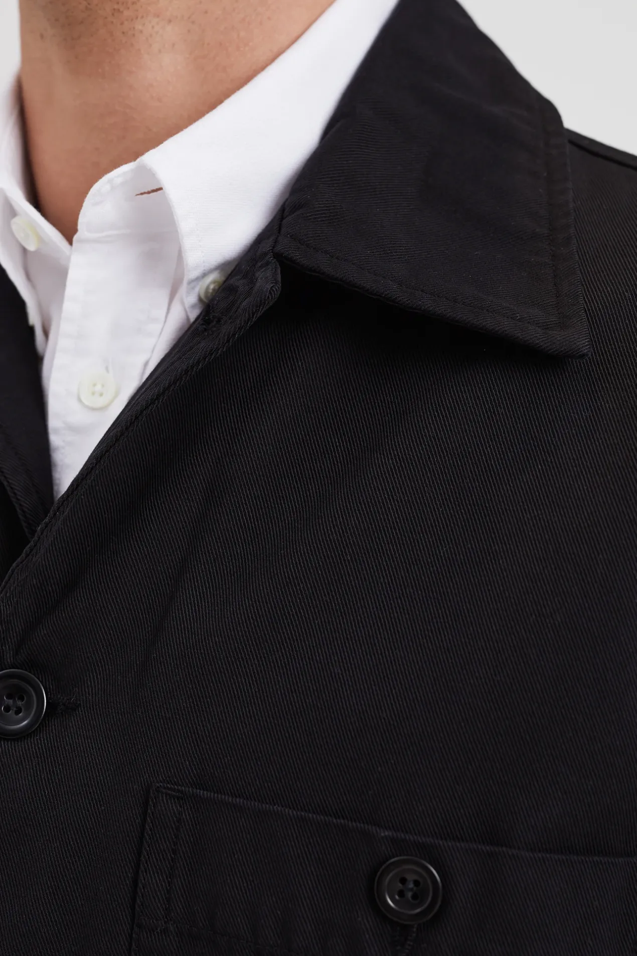 norse_standard_twill_overshirt_4-3.webp Norse Projects OVERSHIRTS^Norse Standard Twill Overshirt Black