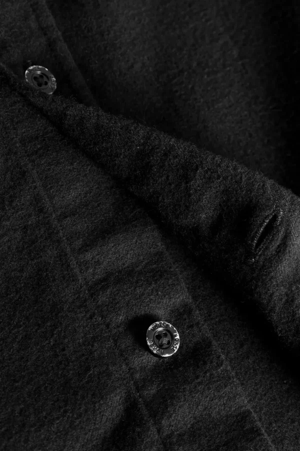 Norse Projects SHIRTING^Osvald Flannel Shirt Black