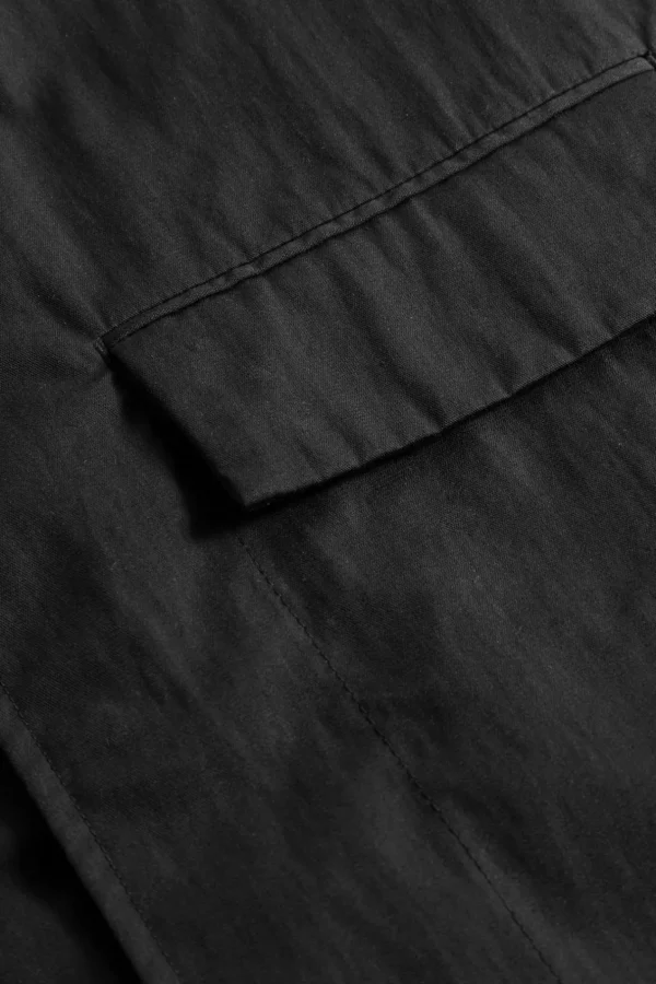 Norse Projects OVERSHIRTS^Pelle Fine Broken Twill Overshirt Black