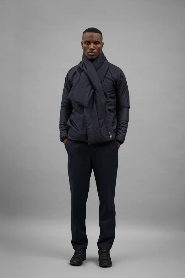 Norse Projects ACCESSORIES^Pertex Quantum Keyhole Scarf Dark Navy