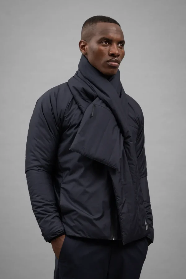 Norse Projects ACCESSORIES^Pertex Quantum Keyhole Scarf Dark Navy
