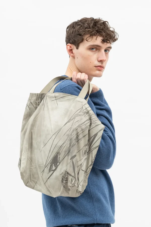 Norse Projects ACCESSORIES^Print Technical Tote Light Khaki