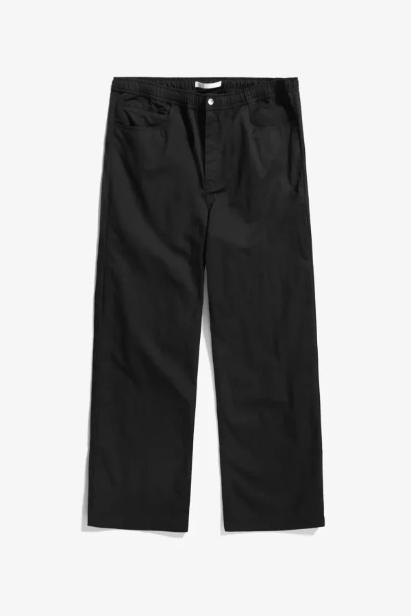 Norse Projects TROUSERS^Ragnar Fine Broken Twill Black