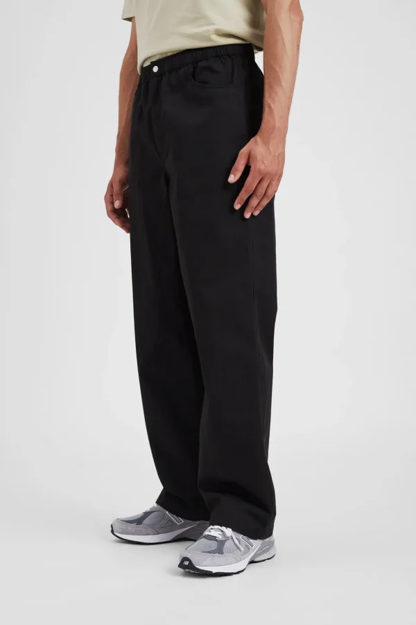 Norse Projects TROUSERS^Ragnar Fine Broken Twill Black