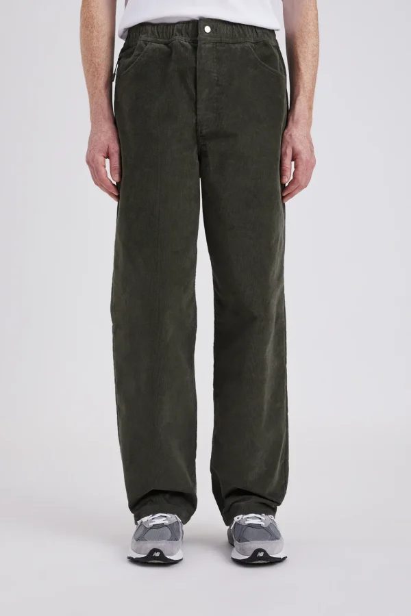 Norse Projects TROUSERS^Ragnar Relaxed Solotex Corduroy Pant Ivy Green