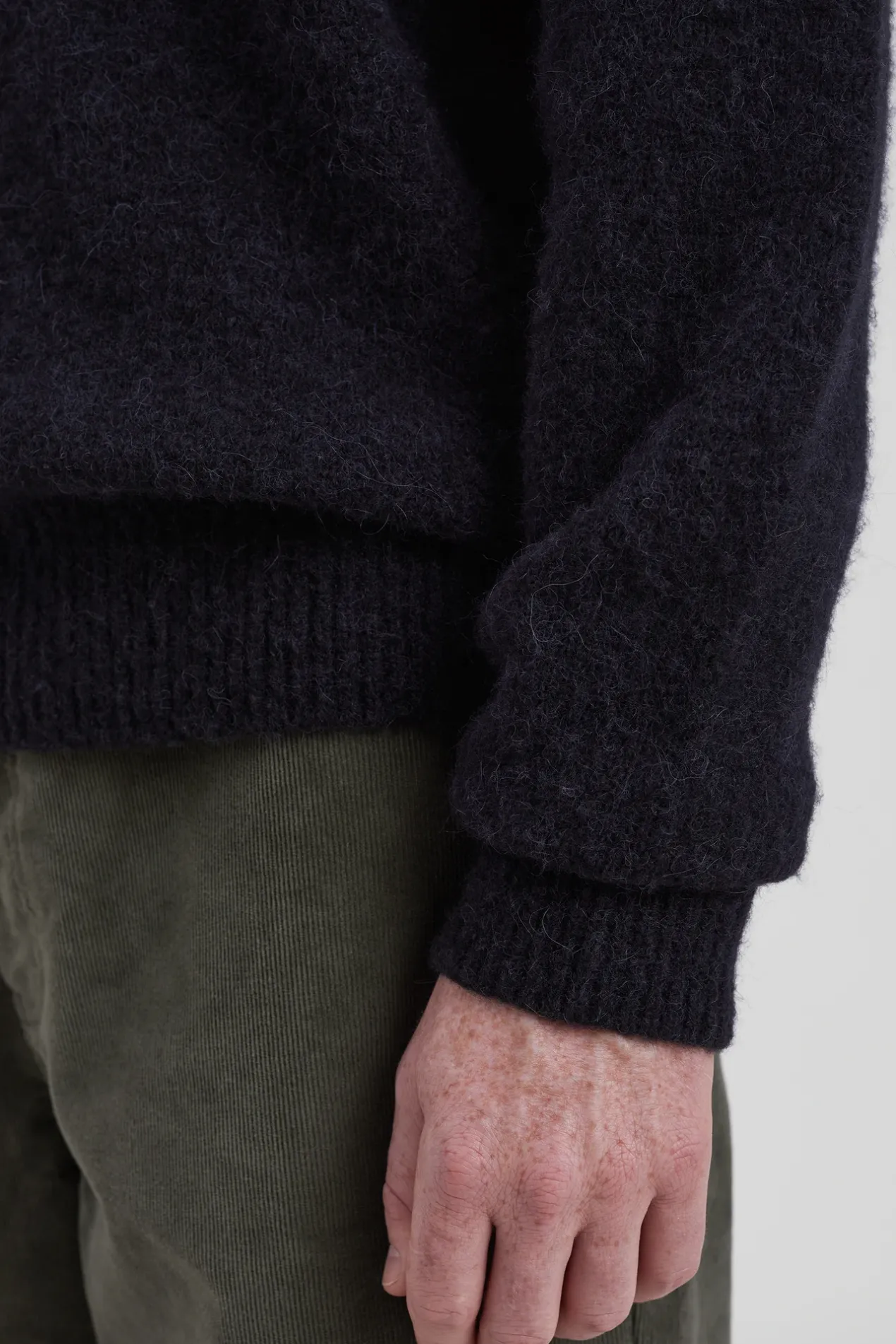 rasmus_relaxed_brushed_polo_5-1.webp Norse Projects KNITWEAR^Rasmus Relaxed Brushed Polo Black