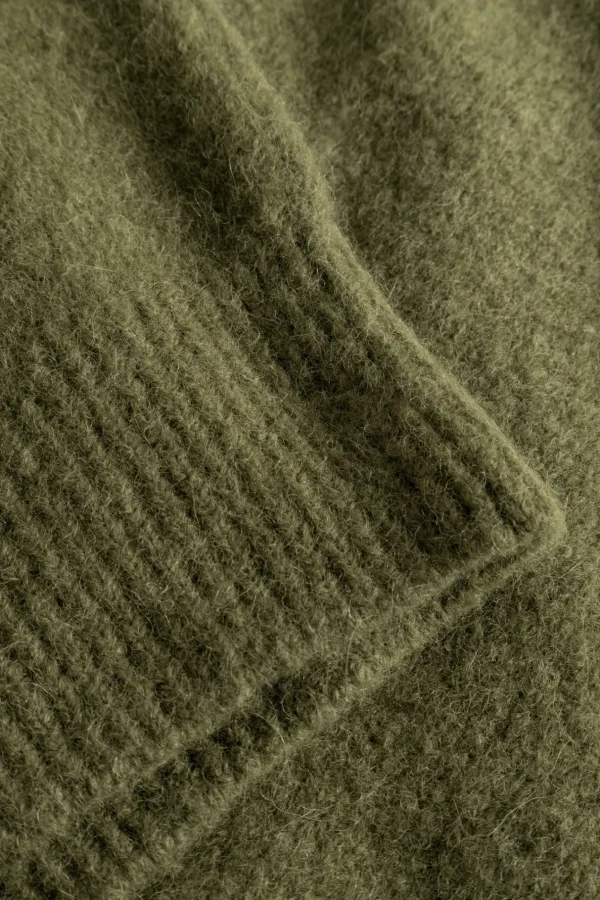 Norse Projects KNITWEAR^Rasmus Relaxed Brushed Polo Ivy Green