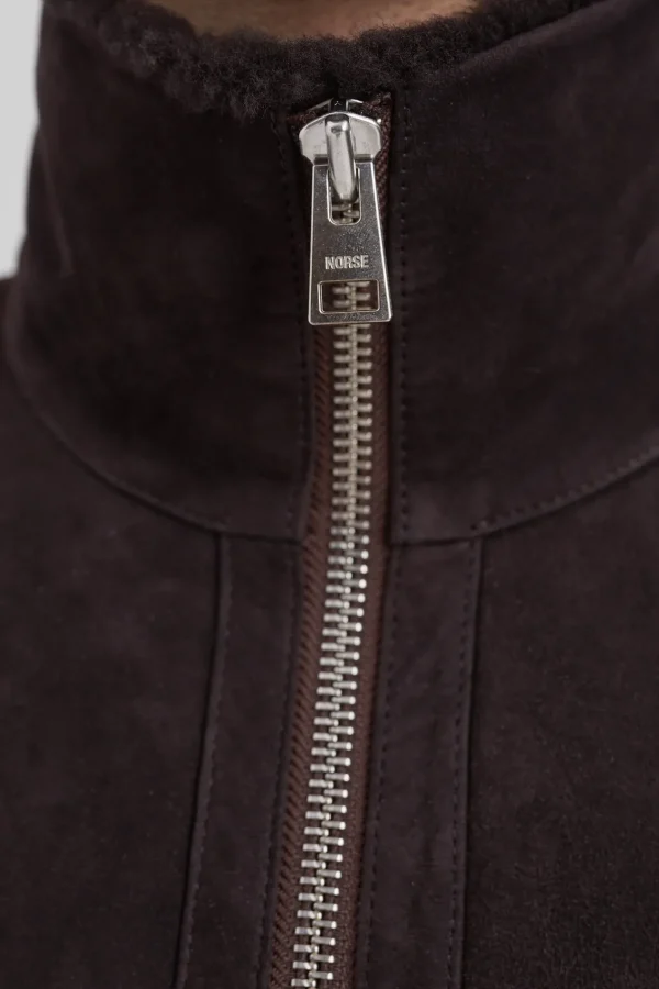 Norse Projects OUTERWEAR^Shearling Jacket Espresso