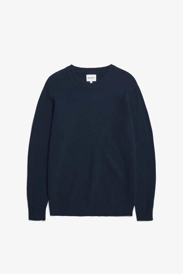 Norse Projects KNITWEAR^Sigfred Cashmere Sweater Dark Navy