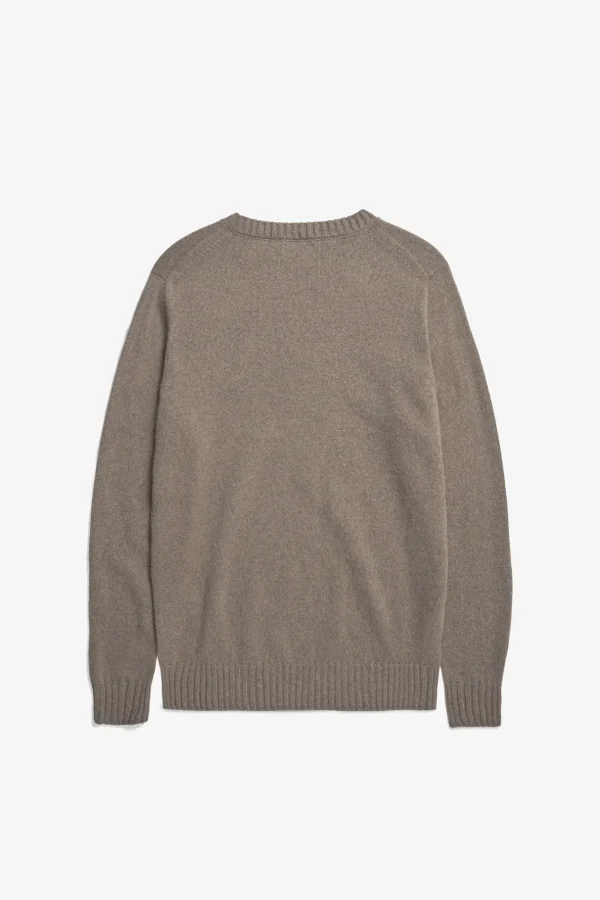 Norse Projects KNITWEAR^Sigfred Cashmere Sweater Taupe
