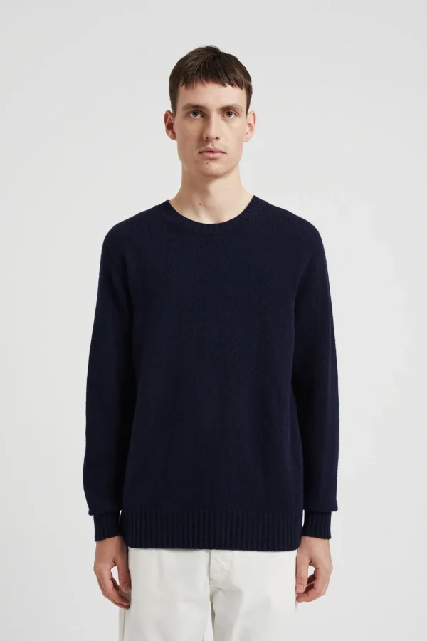 Norse Projects KNITWEAR^Sigfred Cashmere Sweater Dark Navy
