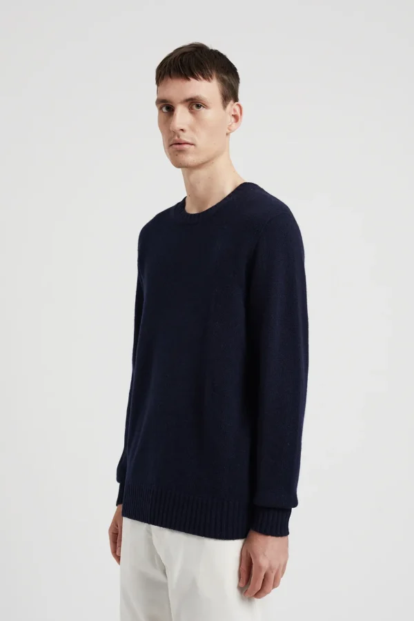 Norse Projects KNITWEAR^Sigfred Cashmere Sweater Dark Navy
