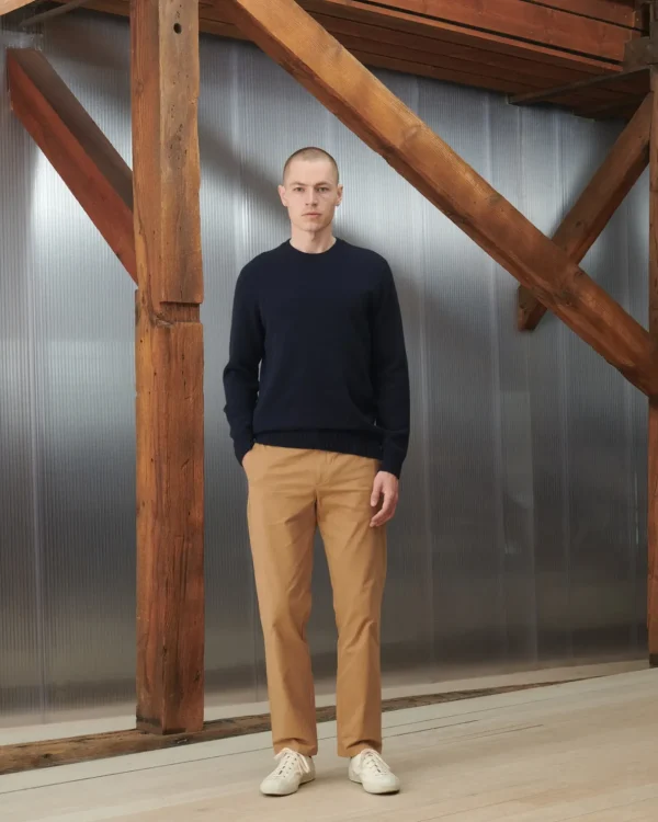 Norse Projects KNITWEAR^Sigfred Cashmere Sweater Dark Navy