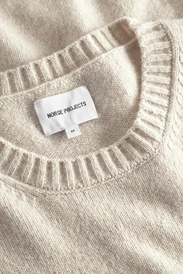 Norse Projects KNITWEAR^Sigfred Cashmere Sweater Ecru