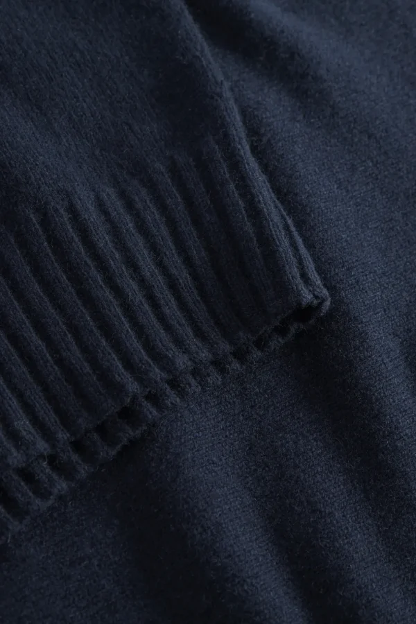 Norse Projects KNITWEAR^Sigfred Cashmere Sweater Dark Navy
