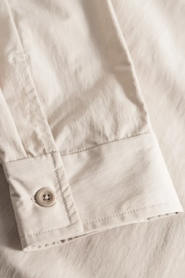 Norse Projects SHIRTING^Silas Tech Poplin Shirt Stone