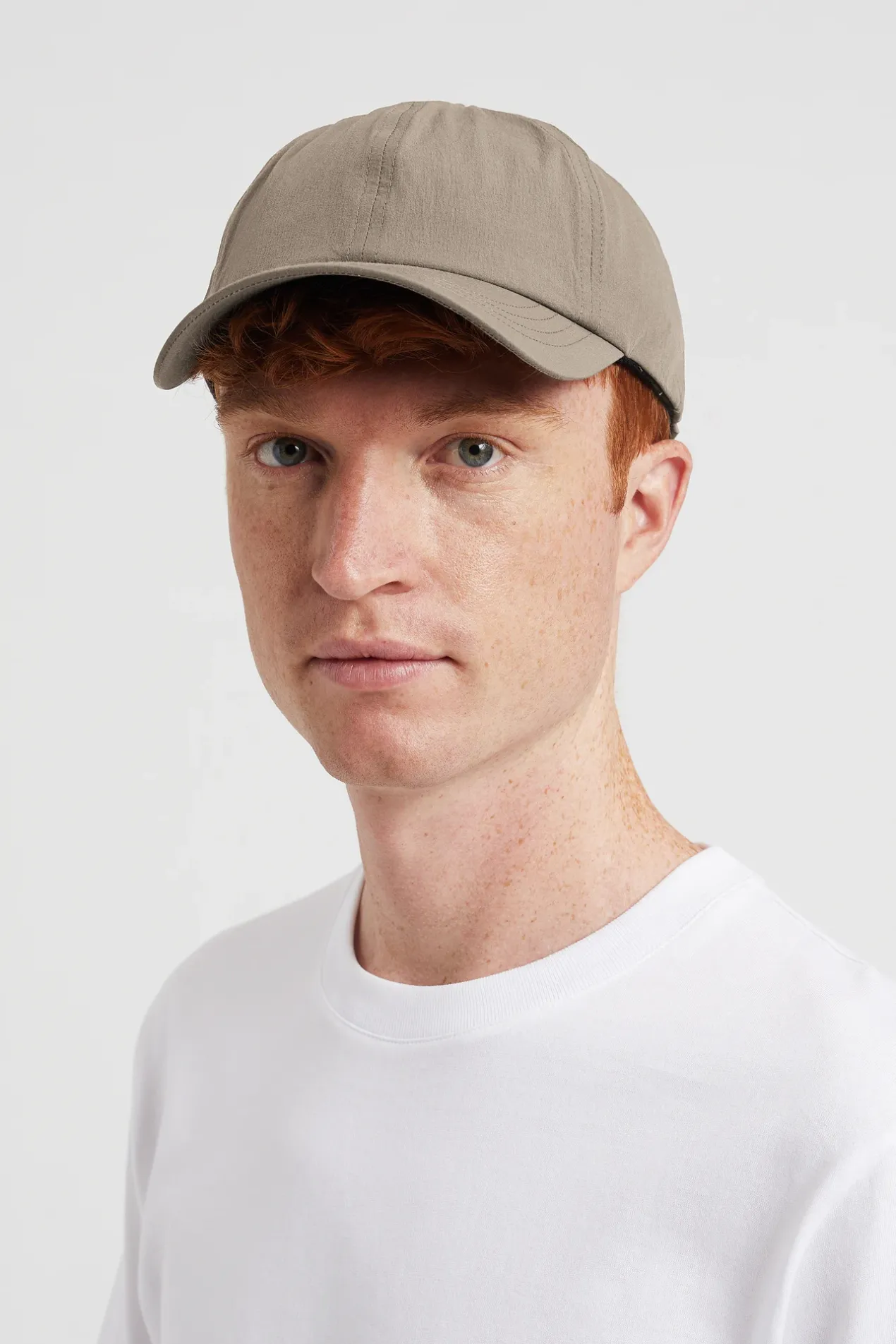 travel_light_sports_cap_1-2.webp Norse Projects CAPS^Travel Light Sports Cap Concrete Grey
