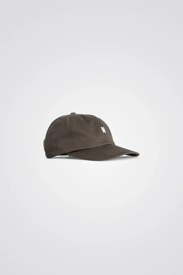 Norse Projects CAPS^Twill Sports Cap Beech Green