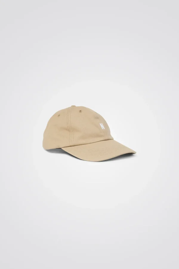 Norse Projects CAPS^Twill Sports Cap Utility Khaki