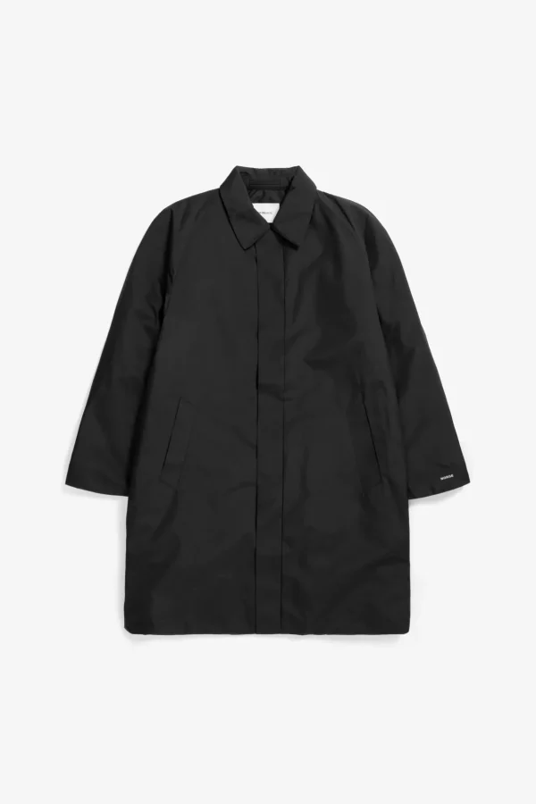 Norse Projects OUTERWEAR^Vargo Gore-Tex Windstopper Raglan Mac Black