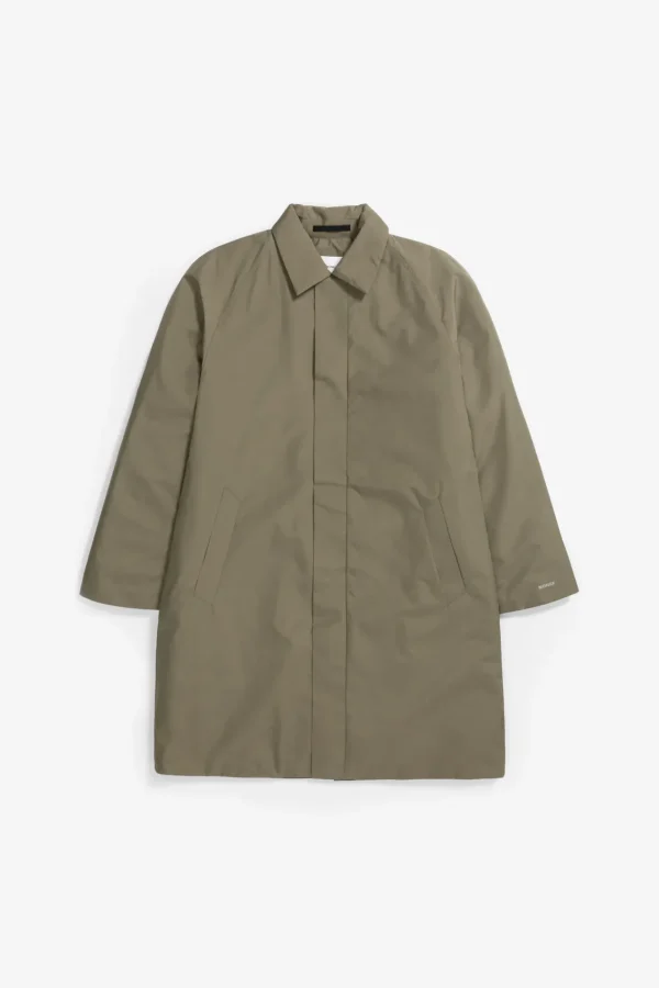 Norse Projects OUTERWEAR^Vargo Gore-Tex Windstopper Raglan Mac Sediment Green
