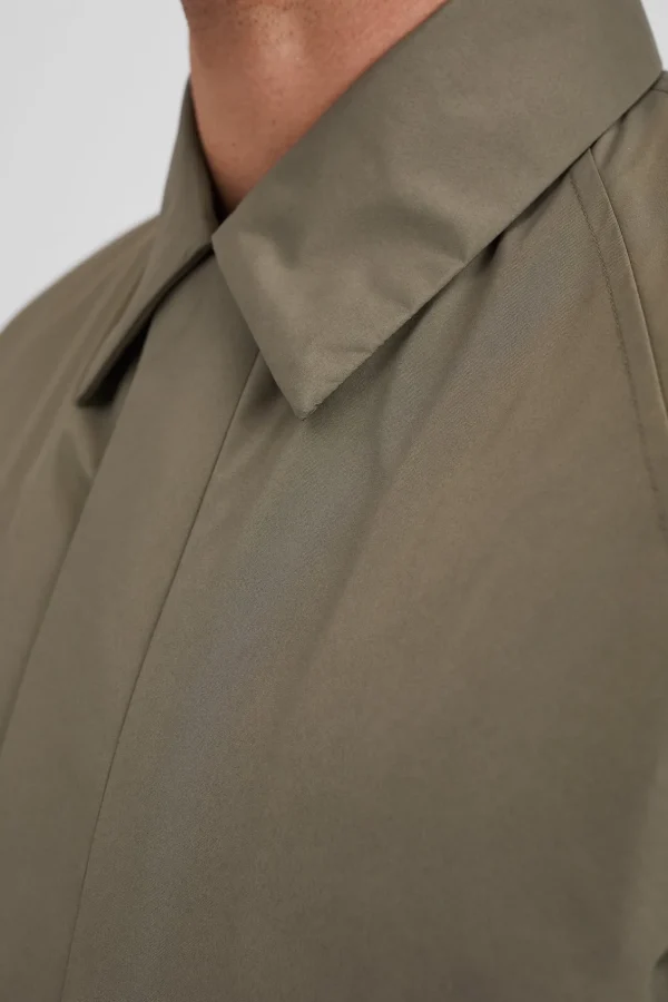 Norse Projects OUTERWEAR^Vargo Gore-Tex Windstopper Raglan Mac Sediment Green
