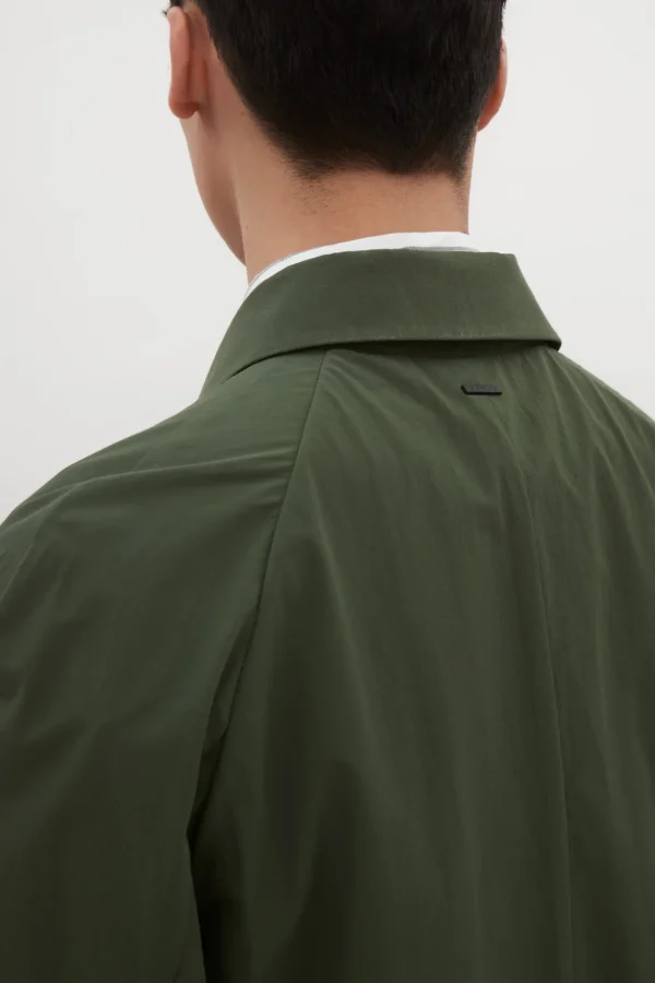 Norse Projects OUTERWEAR^Vargo Travel Light Raglan Mac Spruce Green